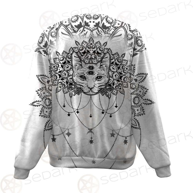 Dreamcatcher With Four Eyed Cat SDN-1087 Unisex Sweatshirt