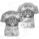 Dreamcatcher With Four Eyed Cat SDN-1087 Unisex T-shirt
