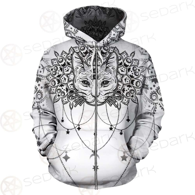 Dreamcatcher With Four Eyed Cat SDN-1087 Hoodie & Zip Hoodie