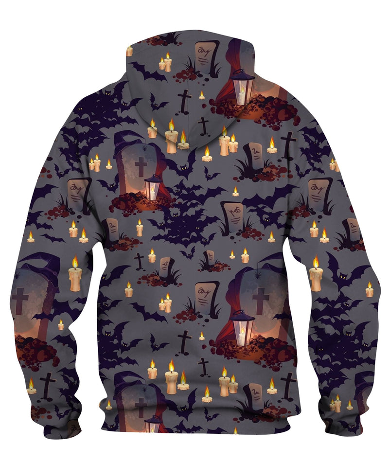 Holiday Composition With Funny Pumpkins Hoodie