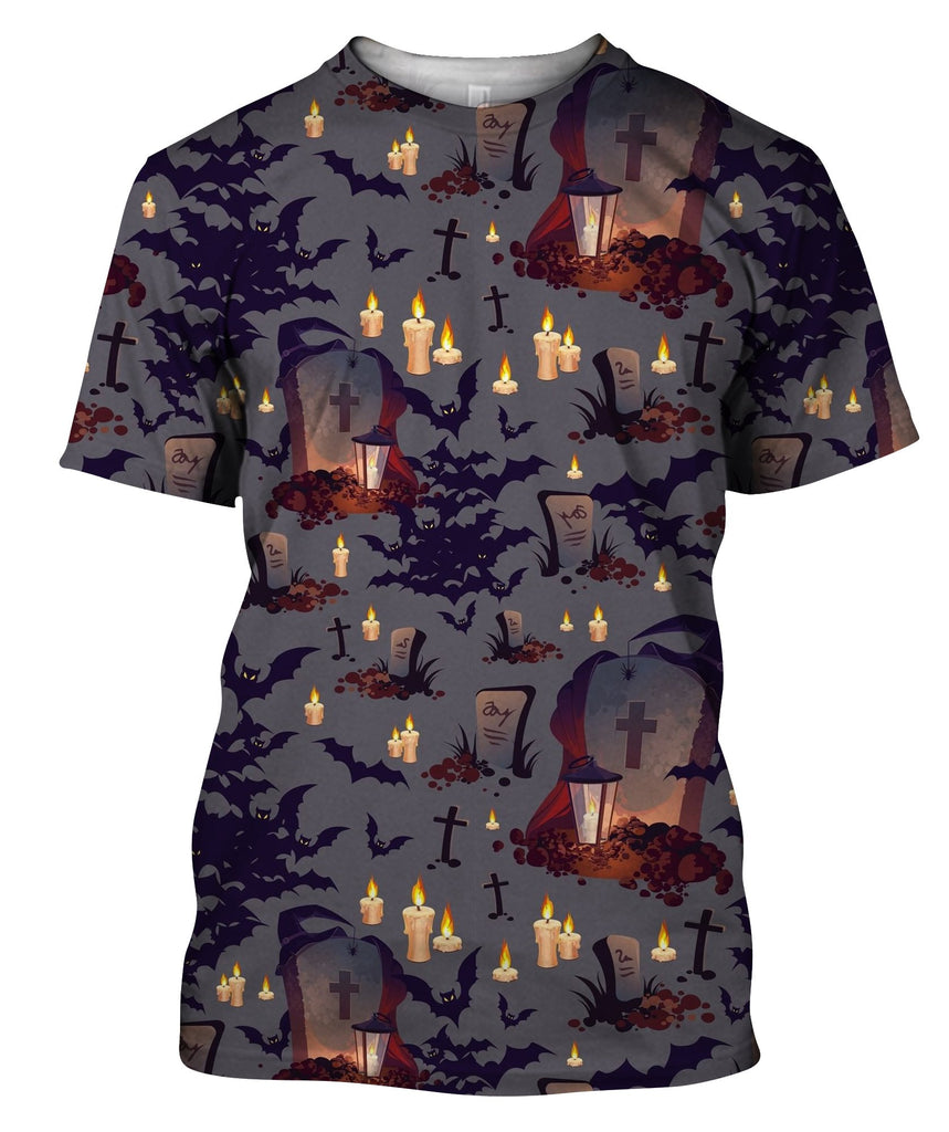 Holiday Composition With Funny Pumpkins T-Shirt
