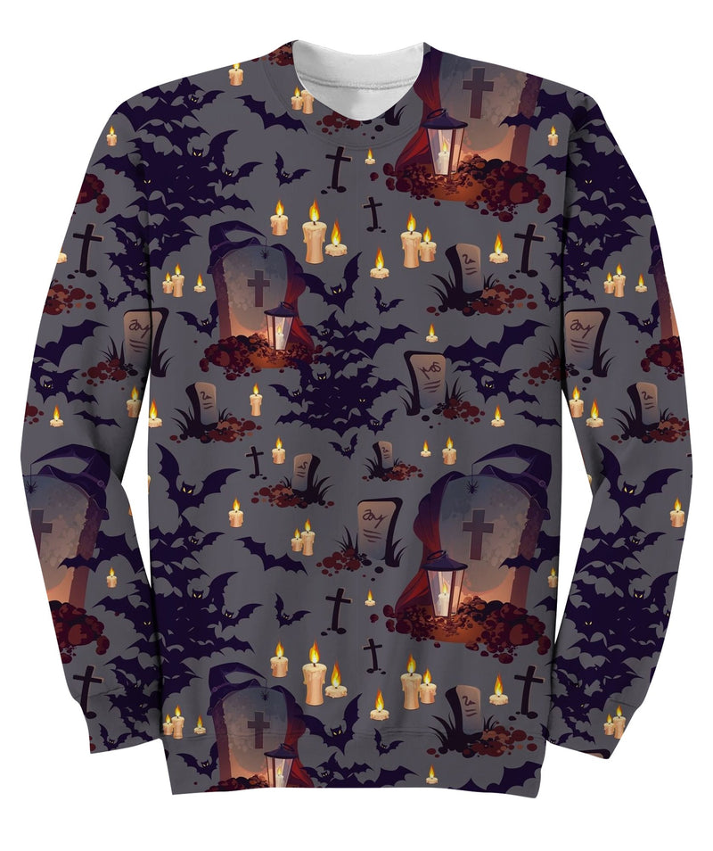 Holiday Composition With Funny Pumpkins Sweatshirt