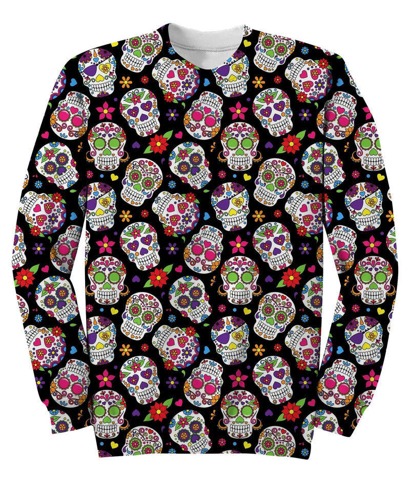 Day Of The Sugar Skull Sweatshirt
