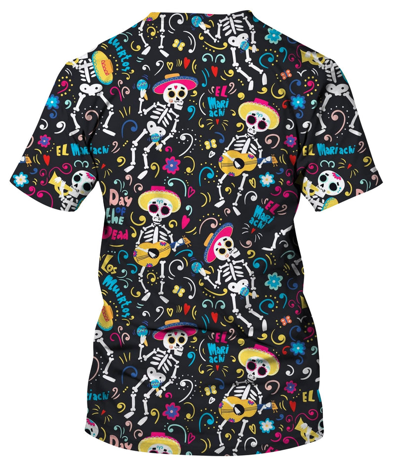 Band Of Mariachi Skeletons T-Shirt