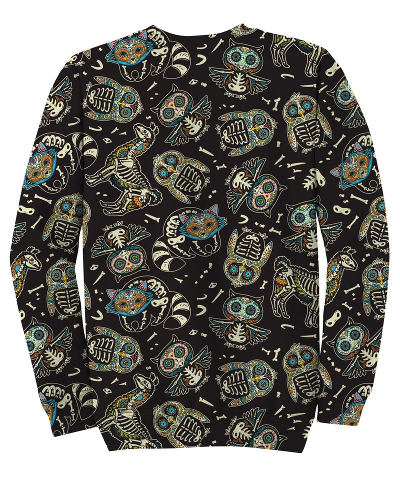Mexican Holiday Surface Black Sweatshirt