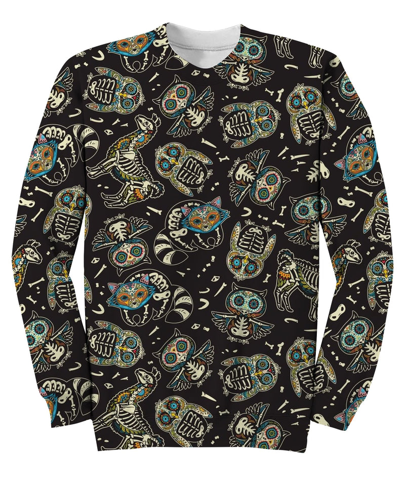 Mexican Holiday Surface Black Sweatshirt