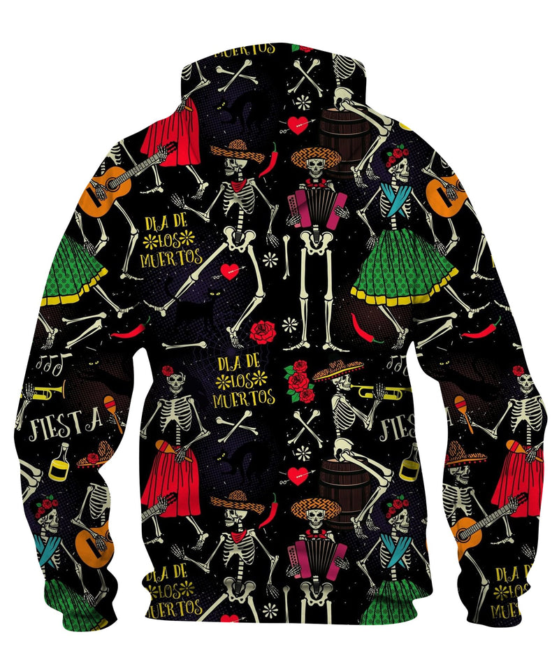 The Skeleton Dance Zip Hoodie