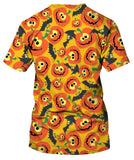 Halloween Themes With Bats And Pumpkins T-Shirt
