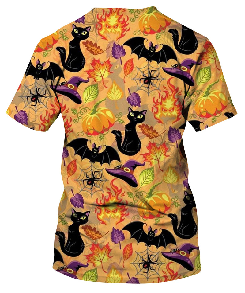 Seamless Pattern For Halloween. T-Shirt