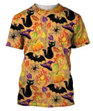 Seamless Pattern For Halloween. T-Shirt