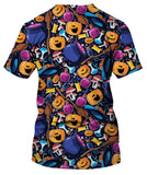 Seamless Pattern Halloween T-Shirt