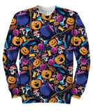 Seamless Pattern Halloween Sweatshirt