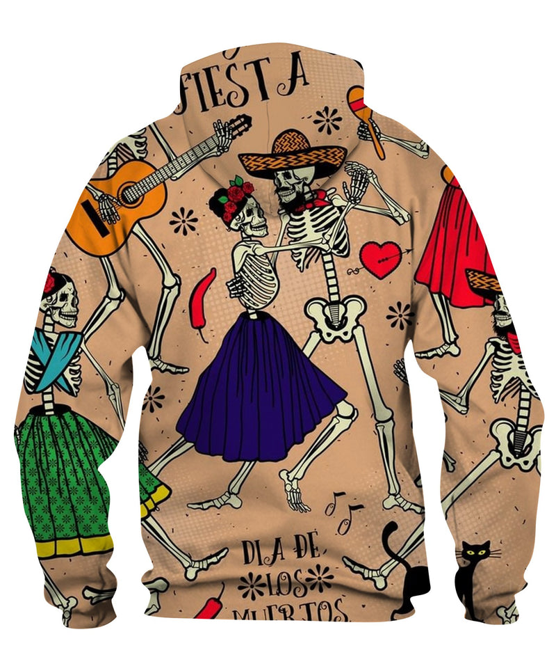 The Skeleton Dance Zip Hoodie