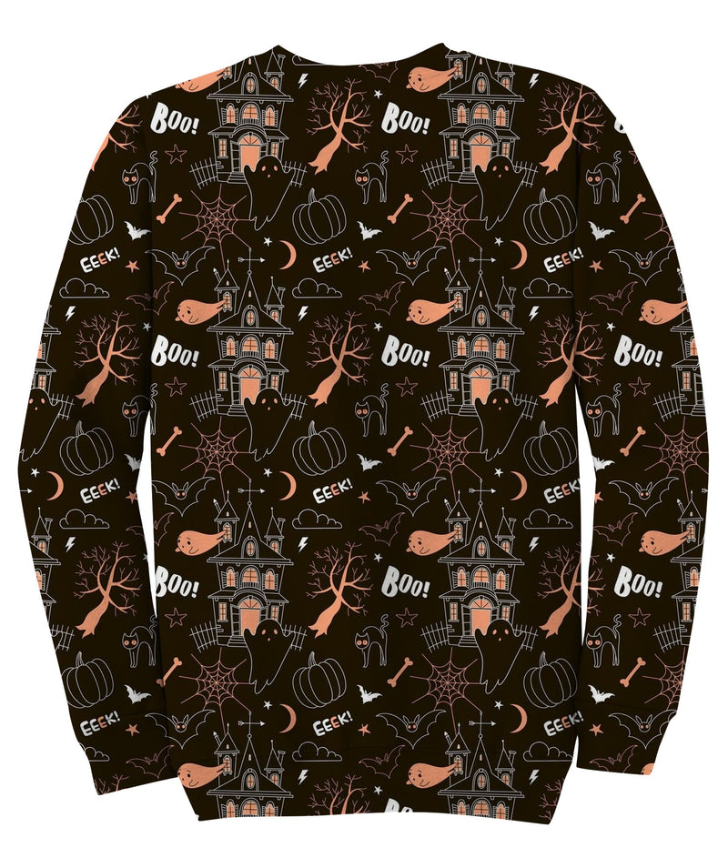Happy Halloween Pattern Sweatshirt