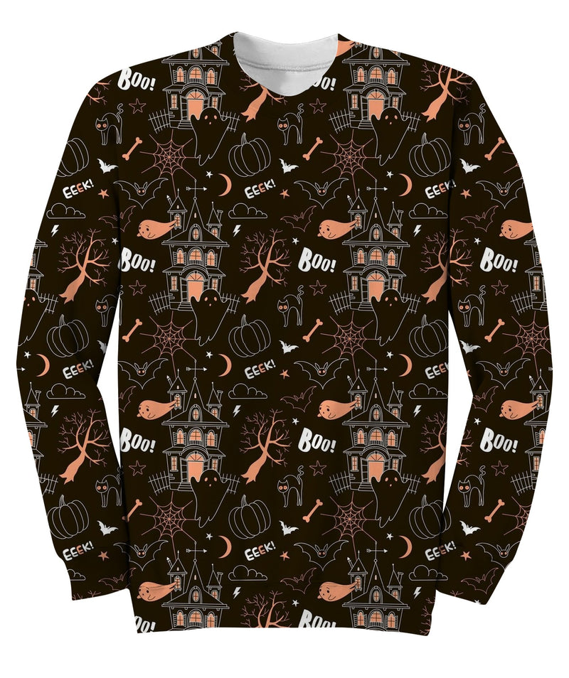 Happy Halloween Pattern Sweatshirt