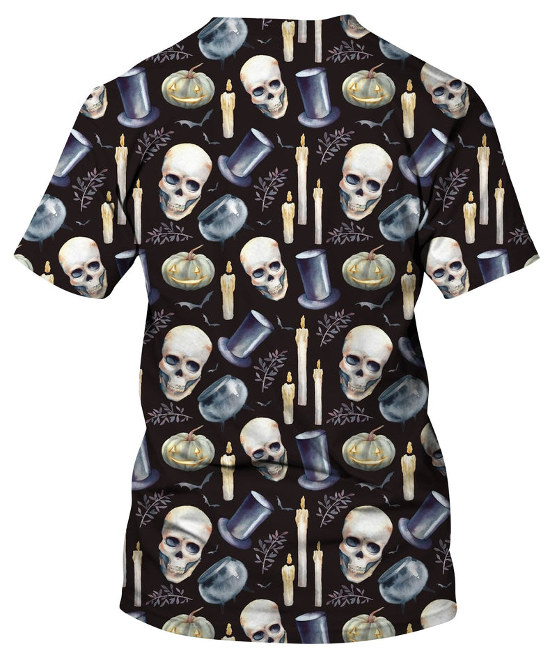 Hand Drawn Holiday Texture With Elements T-Shirt