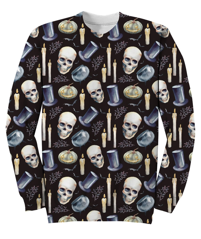 Hand Drawn Holiday Texture With Elements Sweatshirt