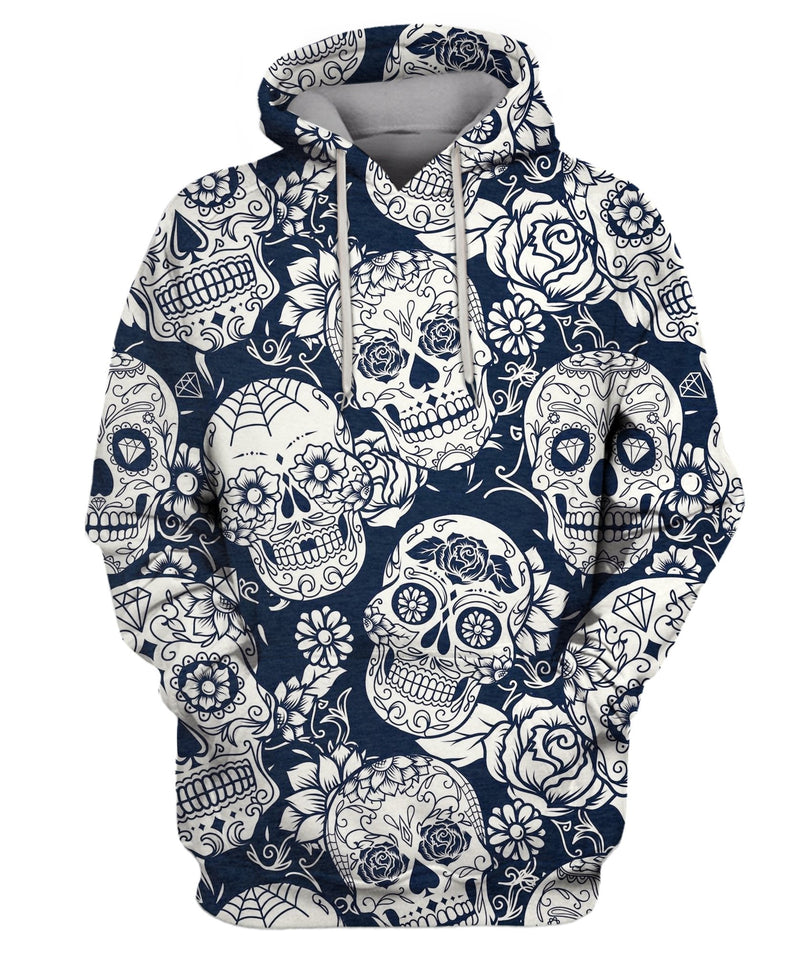 Day Of The Sugar Skull Hoodie
