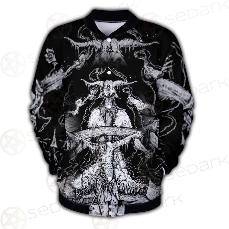 Hail Satan SDN-1130 Button Jacket