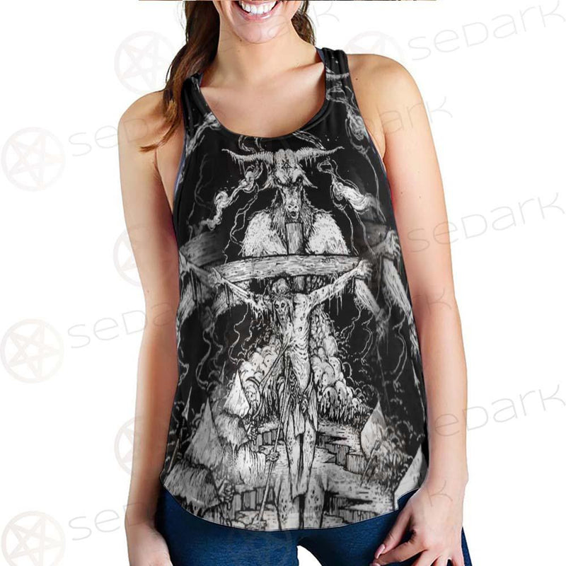 Hail Satan SDN-1130 Women Tank Top