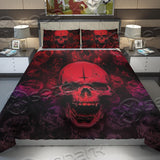 Spooky skull Bedding set