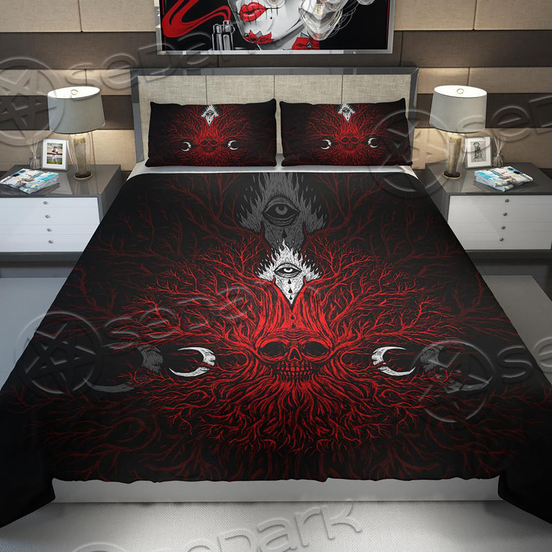 Burning Eye tree Bedding set