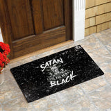 Satan Is The New Black SED-0001 Door Mat