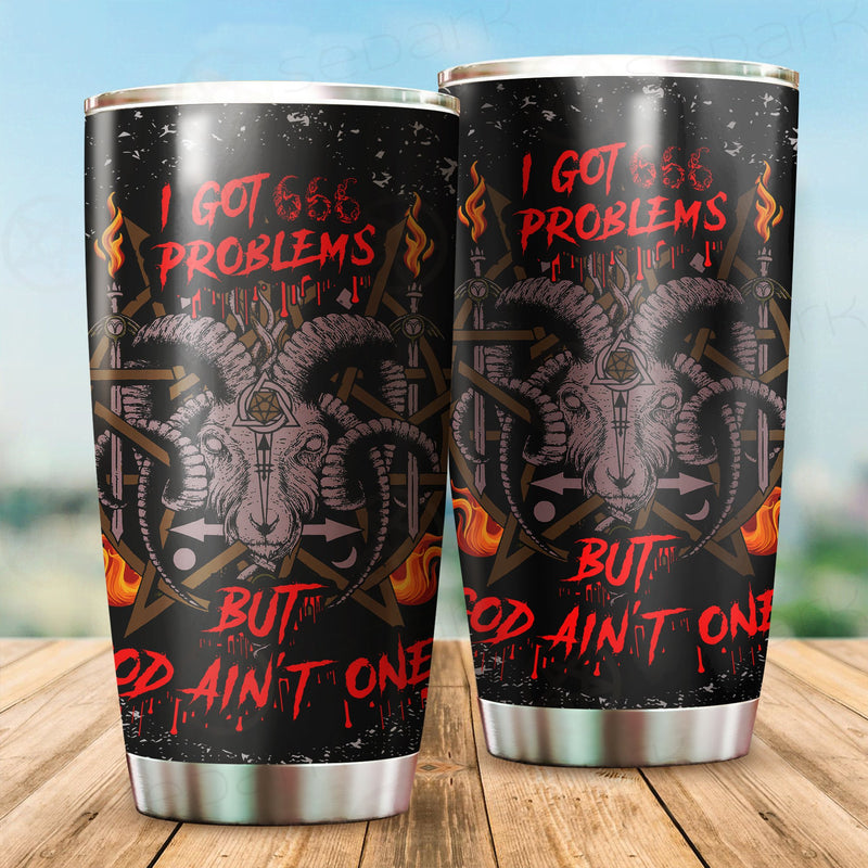 666 Problems Tumbler Cup