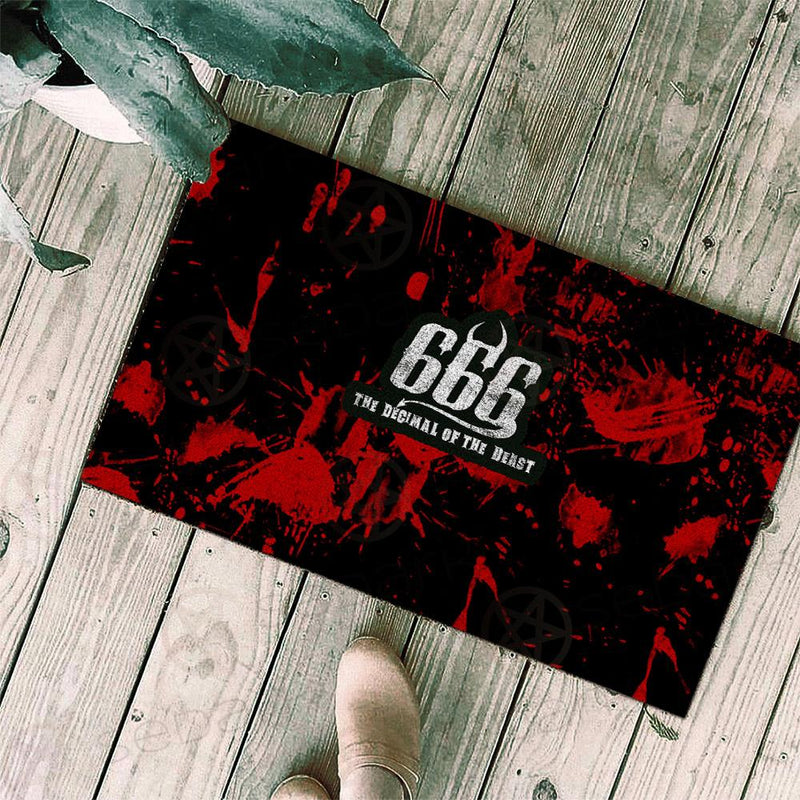 Beast 666 SED-0028 Door Mat