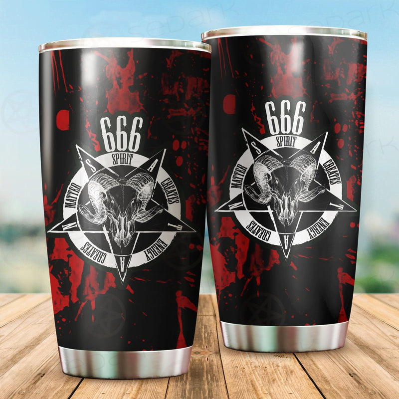 666 Satan Tumbler Cup