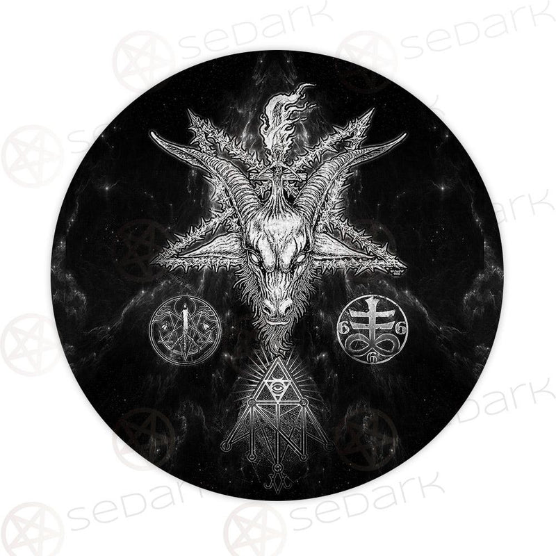 Sigil Of Baphomet SED-0043 Round Carpet