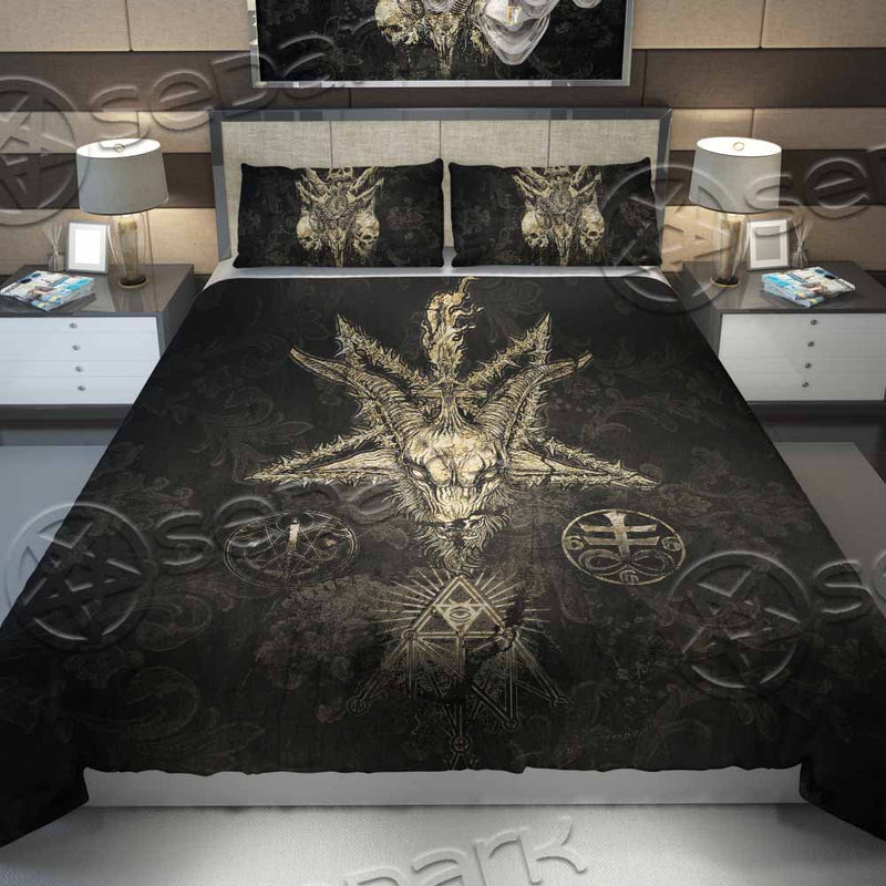 Baphomet Sigil SED-0066 Bed set