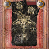 Baphomet Sigil SED-0066 Bed set
