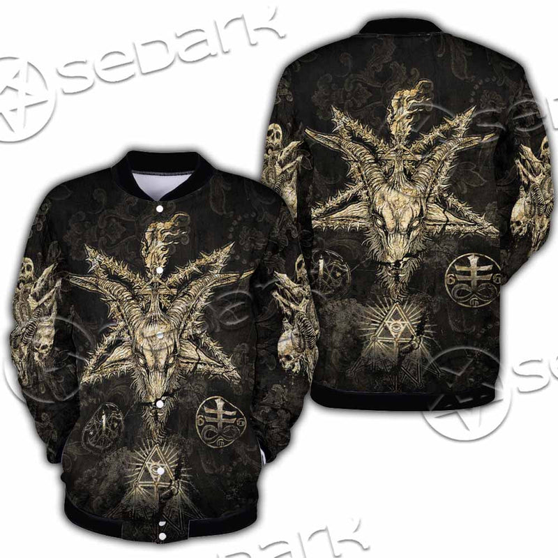 Baphomet Sigil SED-0066 Button Jacket