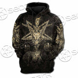 Baphomet Sigil SED-0066 Hoodie & Zip Hoodie Raglan
