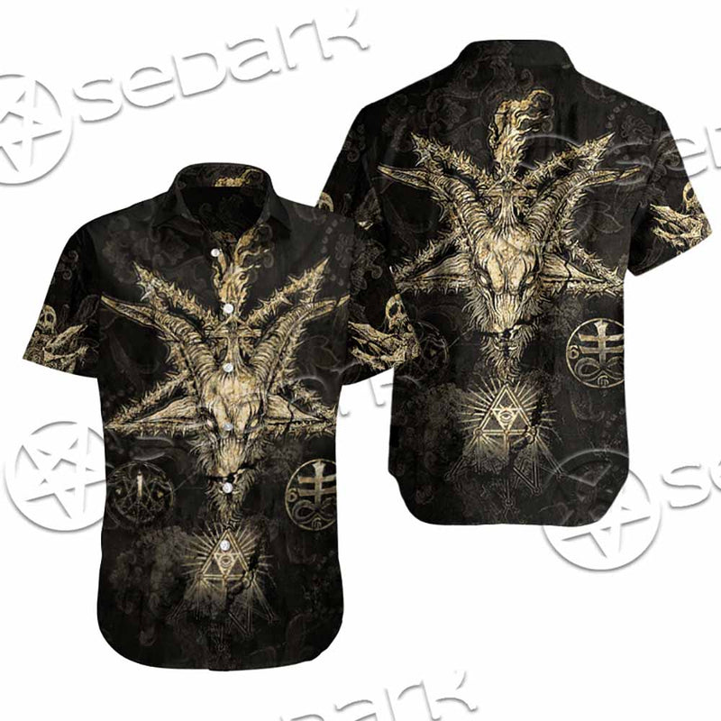 Baphomet Sigil SED-0066 Shirt Allover