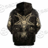 Baphomet Sigil SED-0066 Hoodie & Zip Hoodie Raglan
