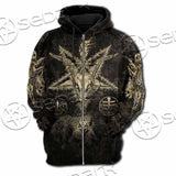 Baphomet Sigil SED-0066 Hoodie & Zip Hoodie Raglan