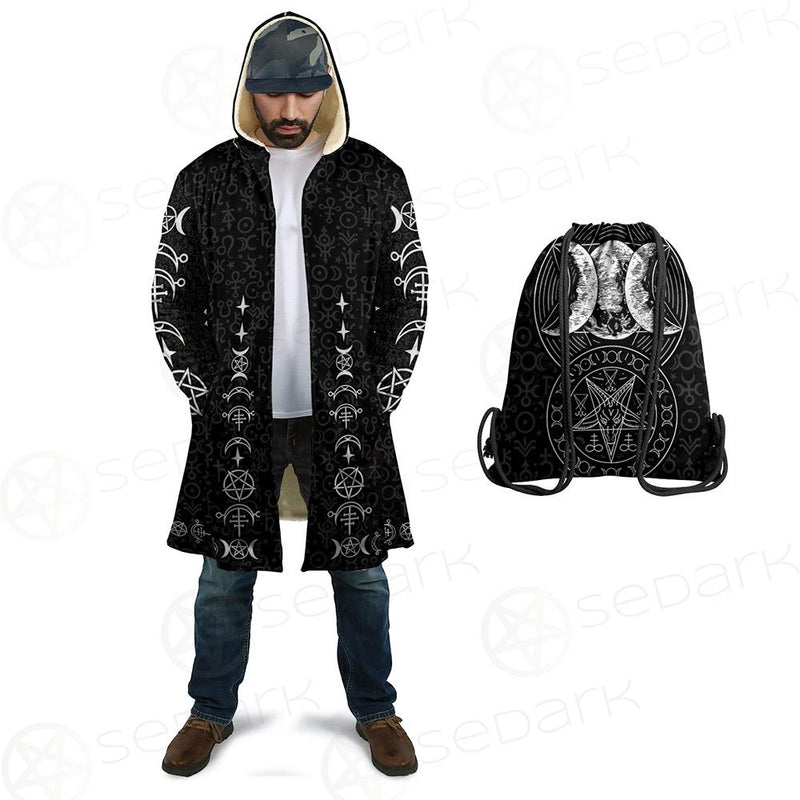 Triple Moon Dream Cloak with bag