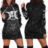 Triple Moon SED-0067 Hoodie Dress