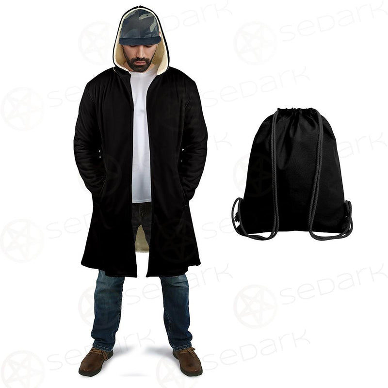 All Black Dream Cloak with bag