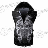 The Viking God SED-0081 Zip Sleeveless Hoodie