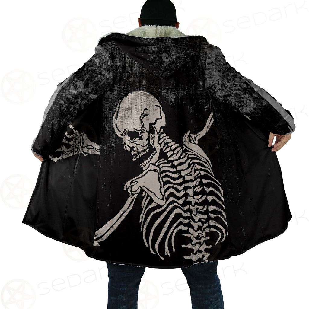 Skeleton Hug SED-0084 Cloak with bag