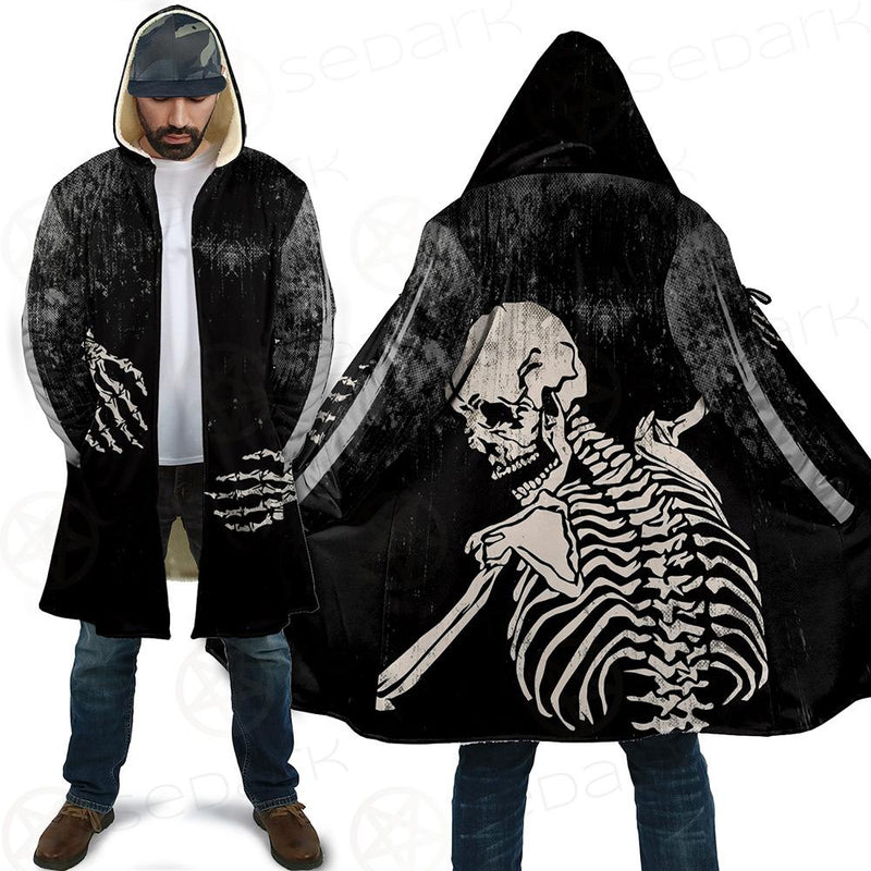 Skeleton Hug SED-0084 Cloak with bag