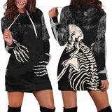 Skeleton Hug SED-0084 Hoodie Dress