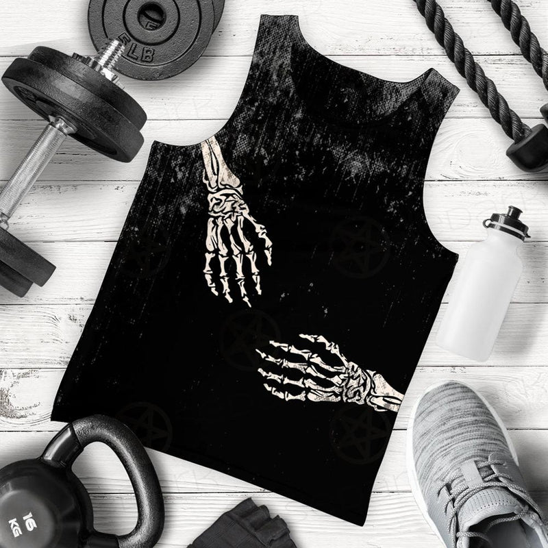 Skeleton Hug SED-0084 Men Tank-tops