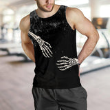 Skeleton Hug SED-0084 Men Tank-tops