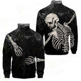 Skeleton Hug SED-0084 Stand-up Collar Jacket