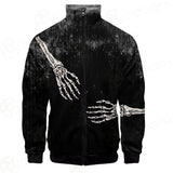 Skeleton Hug SED-0084 Stand-up Collar Jacket