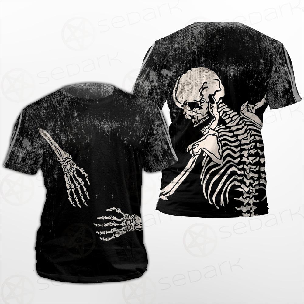 Skeleton Hug SED-0084 Unisex T-shirt